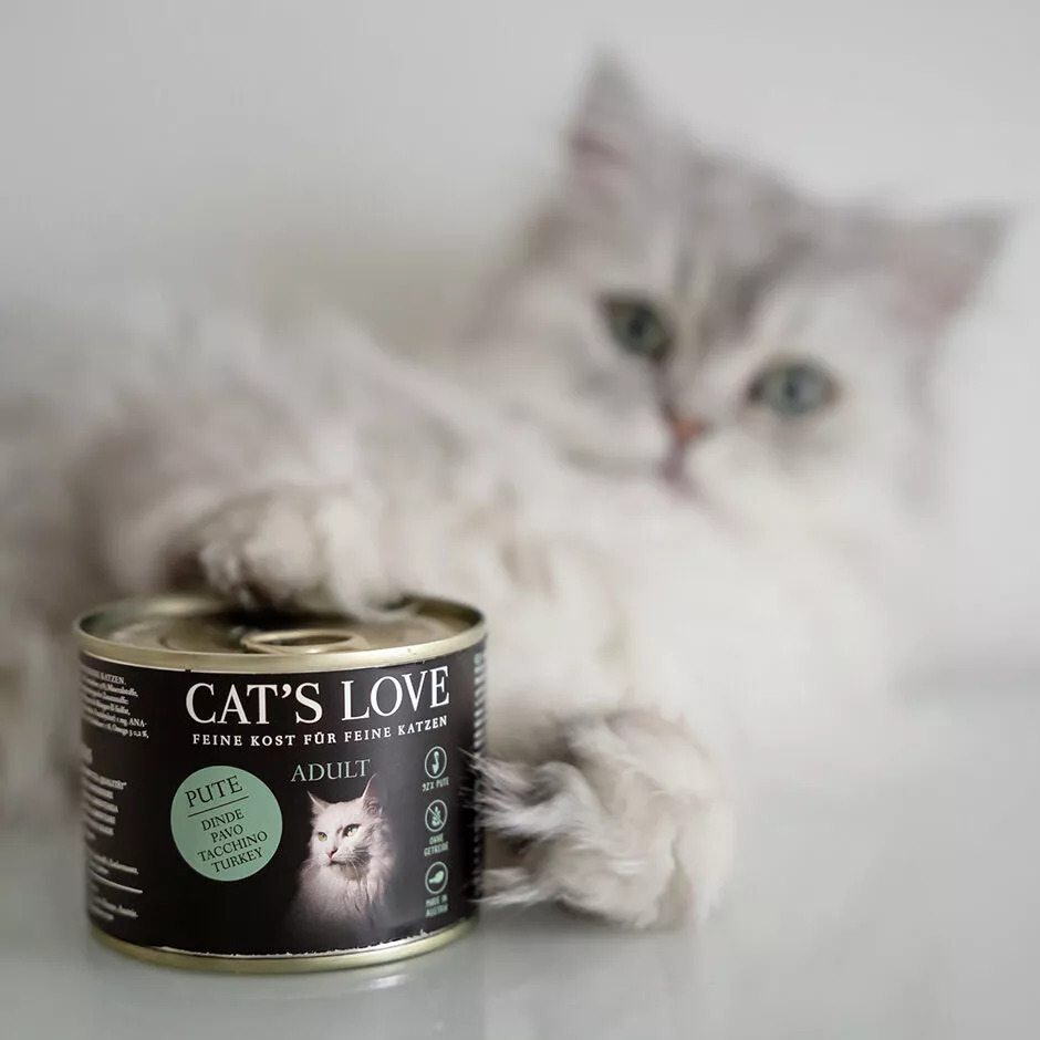 Cat´s Love lata comida humeda de pavo para gatos